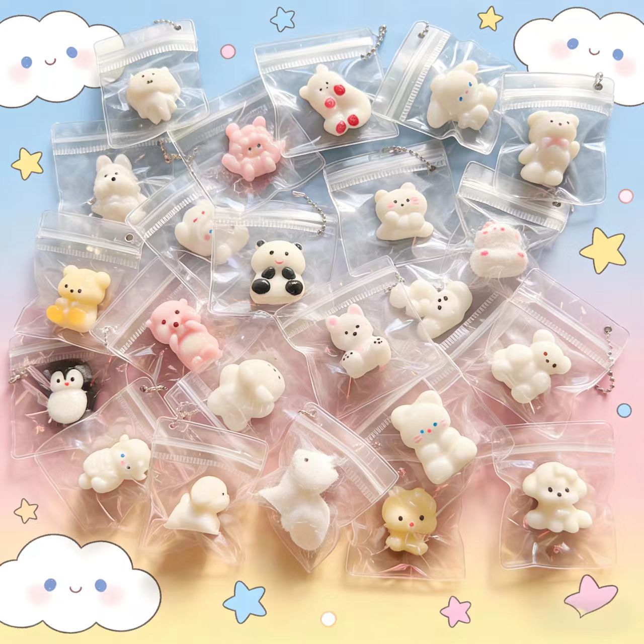 ソフトトイ★ぷにぷにおもちゃ・ホビー★ストレス解消★スクイーズ
