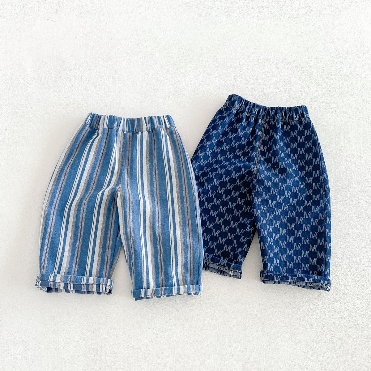 2026秋新入荷★子供服　ズボン&トレーナー分けて★80〜130 2色