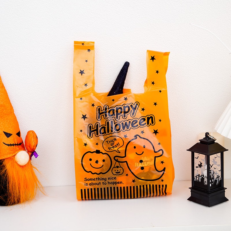 ★ハロウィン手提げ袋★カボチャお菓子袋　ベーキングクッキー袋★DIY包装資料