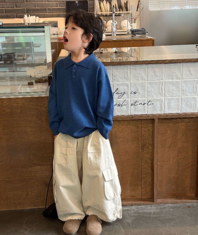 2026秋新品TR★子供服　セーター★90cm〜160cm 2色