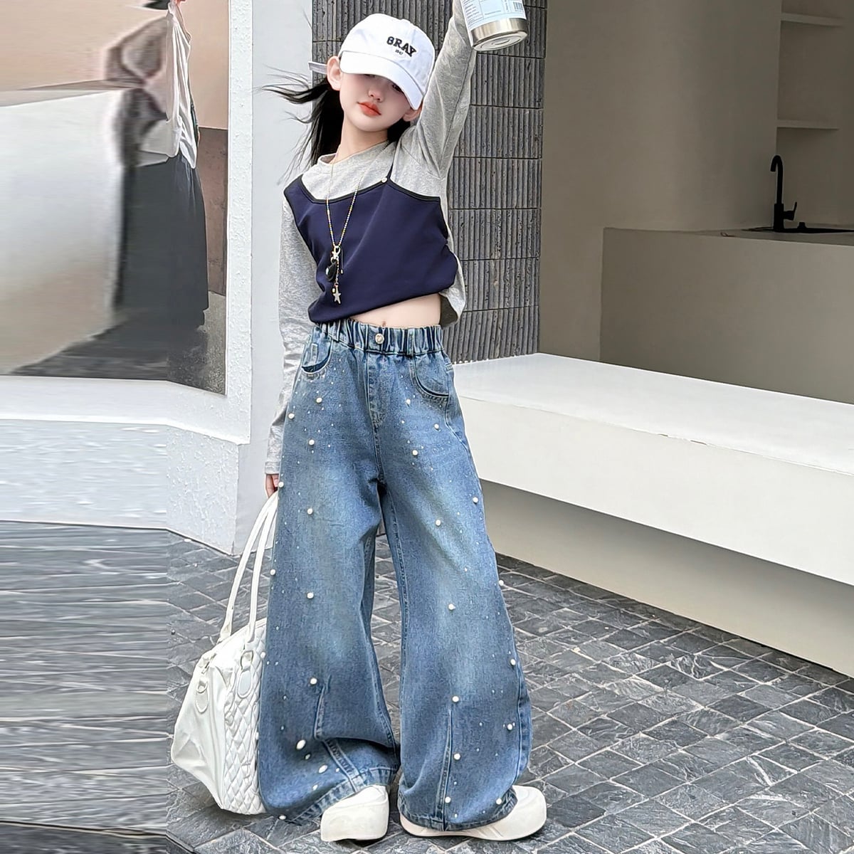 2026秋新作★子供服　トップ&ズボン分けて★120cm〜170cm