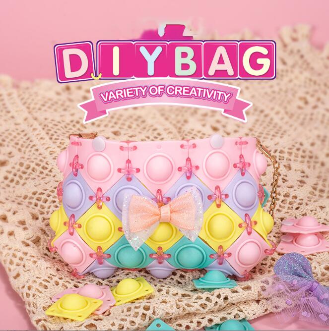 新入荷★おもちゃ★DIYバッグ★減圧グッズ★減圧玩具★プッシュポップ