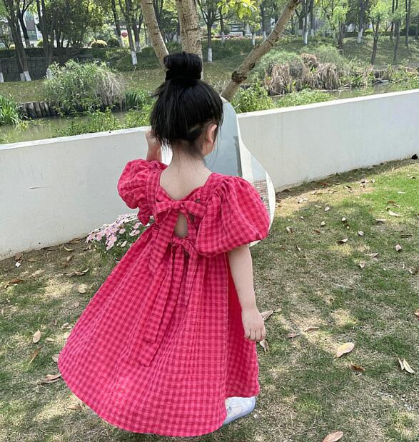 2022★春夏新作★韓国風子供服★ワンピース★半袖★可愛い★7-15