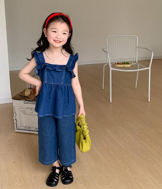2022夏新品★子供服　トップス+ズボン　セットアップ★80-150cm★