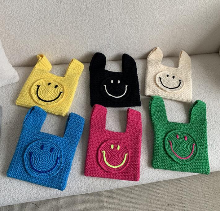 新登場★ニットハンドバッグ★6色