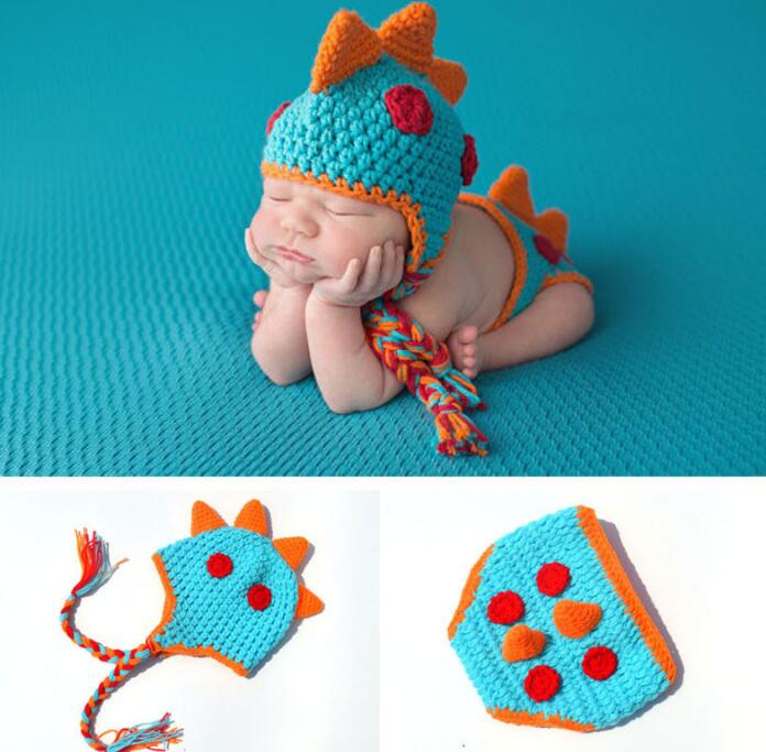 新作★子供用★帽子+パンツ★セットアップ★ベビー★ニット★超可愛い★撮影道具★