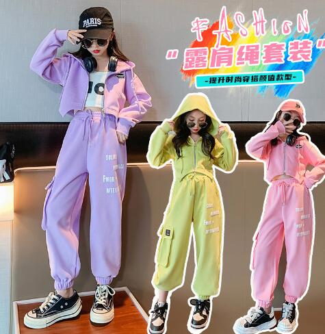 2023新品★子供服★コート+ズボン　セットアップ★120-170cm★3色