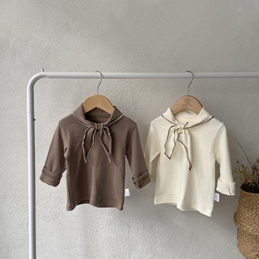 2023春新品★子供服　トップス　長袖　73-100cm★2色
