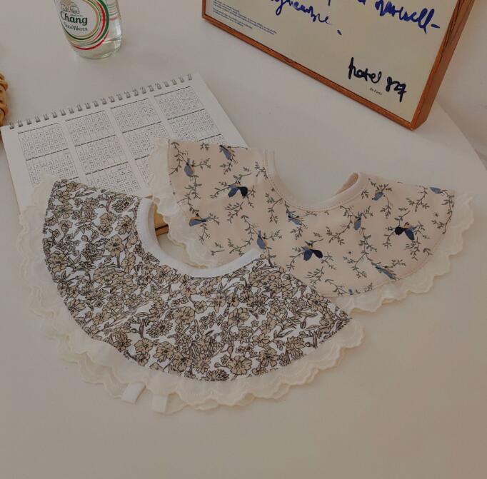 よだれかけ★子供用★涎掛け★ベビー向け★赤ちゃん用★可愛い★花柄★2色