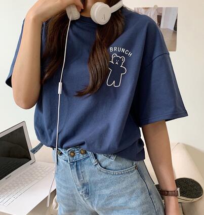 春新作★レディーストップス★Tシャツ★2色