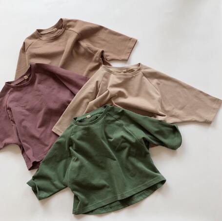 春新作★キッズ用アパレル★Tシャツ★長袖★80-130