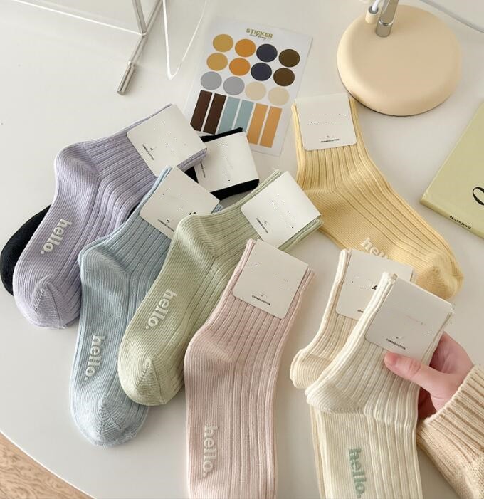 2023★春新作★ソックス★韓国風★レディース靴下