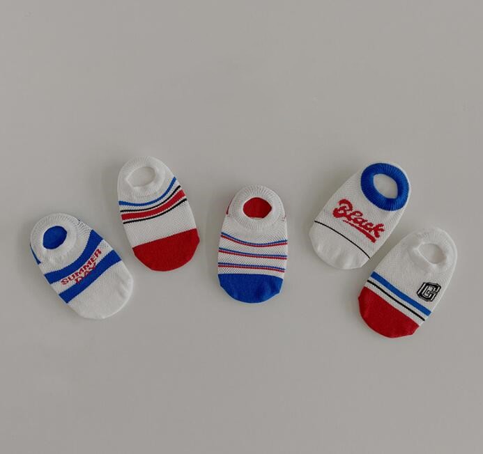 2023★春新作★子供靴下★ソックス★ストッキング★1セット=5足★S-XL