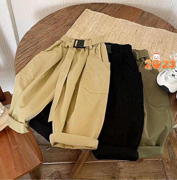 2023★春新作★韓国風子供服★ズボン★3色90-140CM