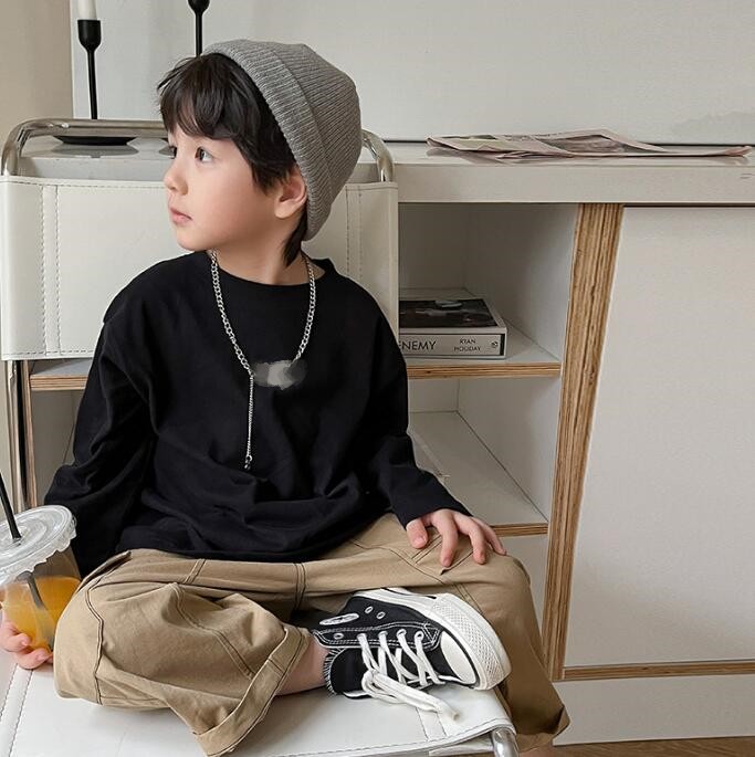 2023★春新作★韓国風子供服★トップス★Tシャツ★3色90-140CM