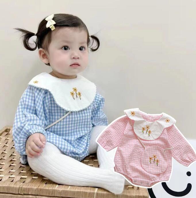 子供服★ロンパース+バッグ★連体服★韓国風子供服★ベビー★オールインワン★2色★66-100CM