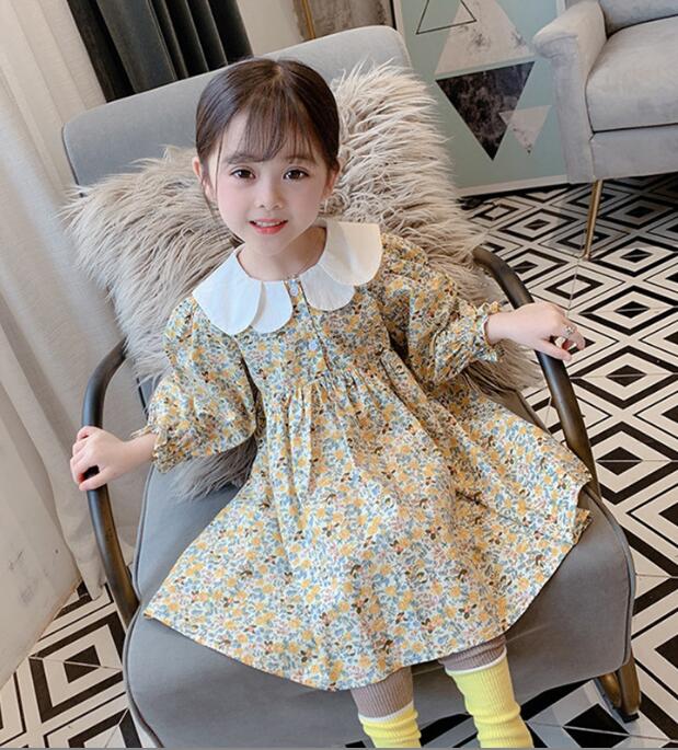 2023★春秋新作★韓国風子供服★ワンピース★2色100-140CM