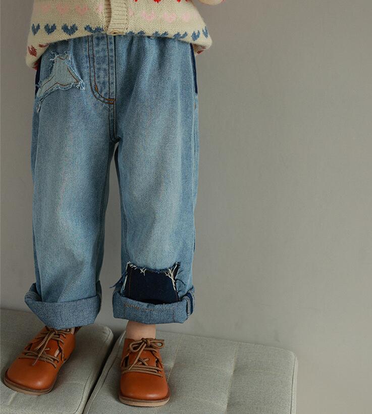 2023★春新作★韓国風子供服★ジーンズ★ズボン★90-140CM