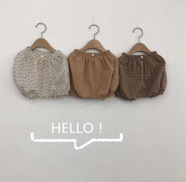 子供服★パンツ★ショートパンツ★韓国風子供服★ベビー★男女兼用★3色★66-100CM