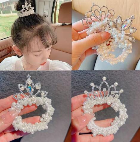 2023人気新品!★髪飾り★アクセサリー★ヘアゴム★子供用★王冠デザイン★可愛い