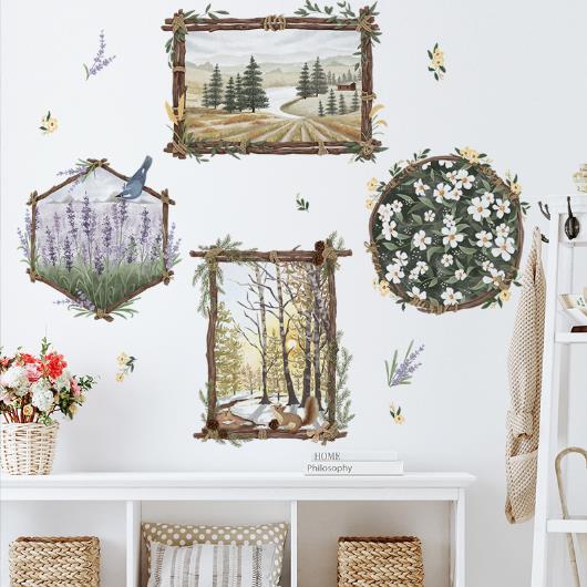 3月新作★DIY壁紙★壁ステッカー★貼り紙★30*45*4枚