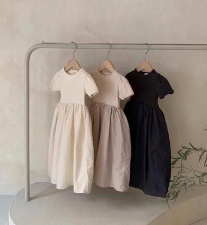 2023★春夏新作★韓国風子供服★ワンピース★3色80-130CM