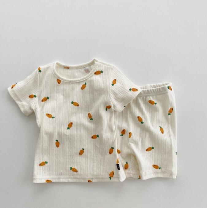 子供服★部屋着★セットアップ★韓国風子供服★キッズ★男女兼用★3色★80-120CM