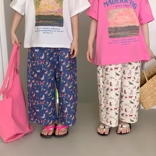 2023夏新品★子供服　ボトムス　ズボン　90-150cm★2色