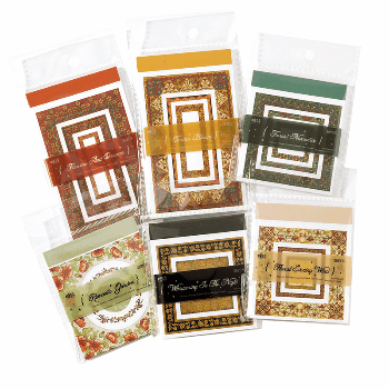 塩系文具 メモ紙素材紙 手帳素材 アンティーク 春日 植物花葉 枠 幾何学ラベル 30枚入