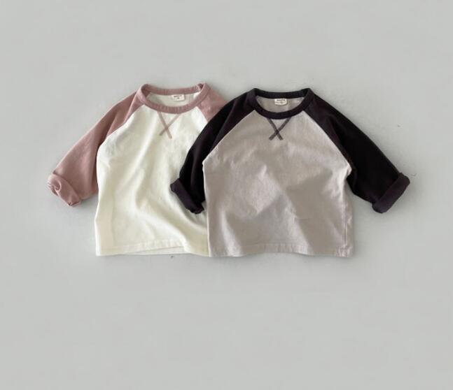 2023★春新作★韓国風子供服★トップス★Tシャツ★2色66-100CM