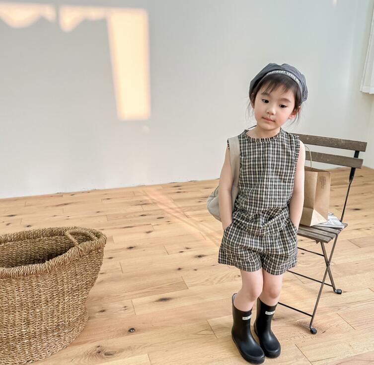 2023新品★子供服　トップス+ズボン　セットアップ★80-130cm★2色