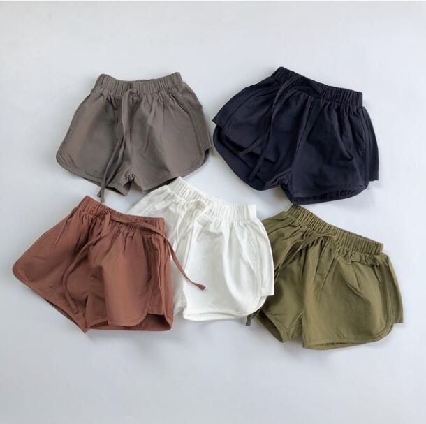 子供服★ショートパンツ★ボトムス★韓国風子供服★キッズ★男女兼用★無地★5色★80-130CM