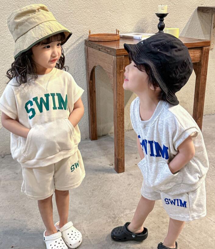 2023年★子供服　トップス+ズボン　セットアップ★80-150cm★2色