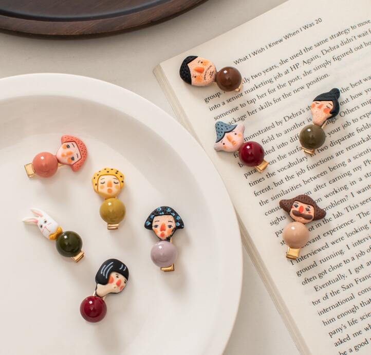 新型★韓国ファッション★髪飾り　ヘアビン★アクセサリー★9種