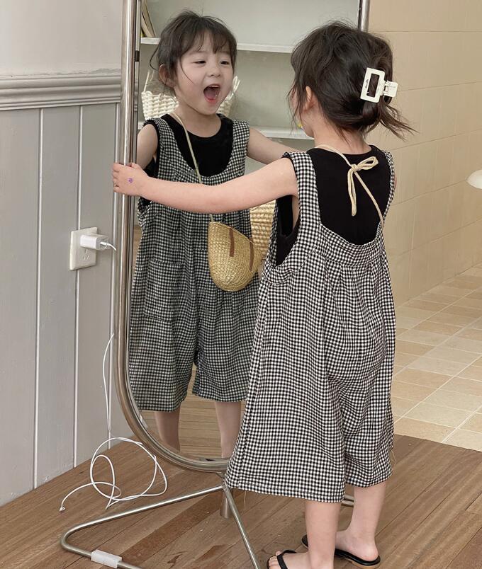 2023★春夏新作★韓国風子供服★ベスト★サロペット★80-140CM