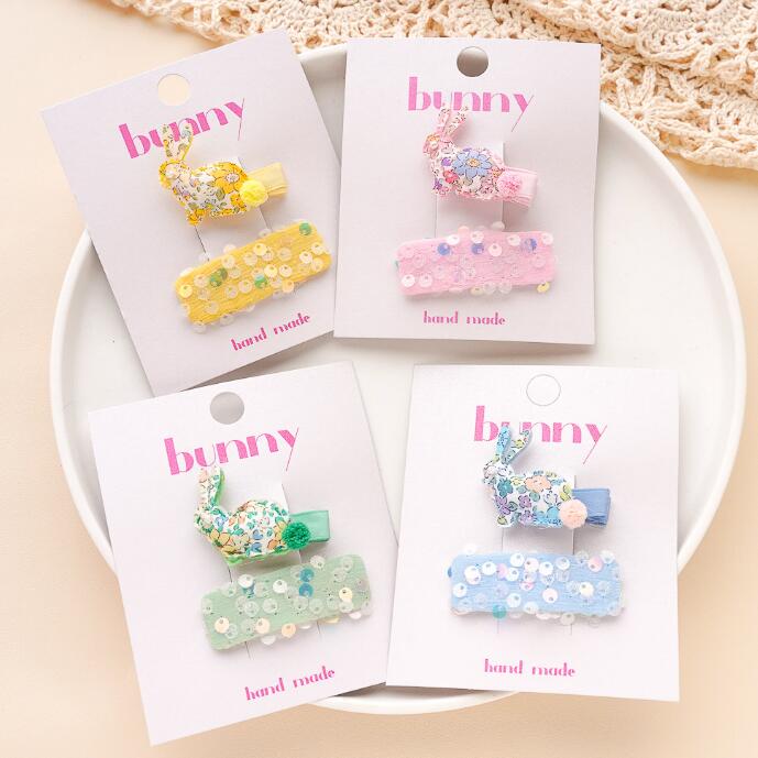 子供用★キッズ★髪飾り★まとめ髪用★ヘアアクセサリー★ヘアピン★2枚入り★多色