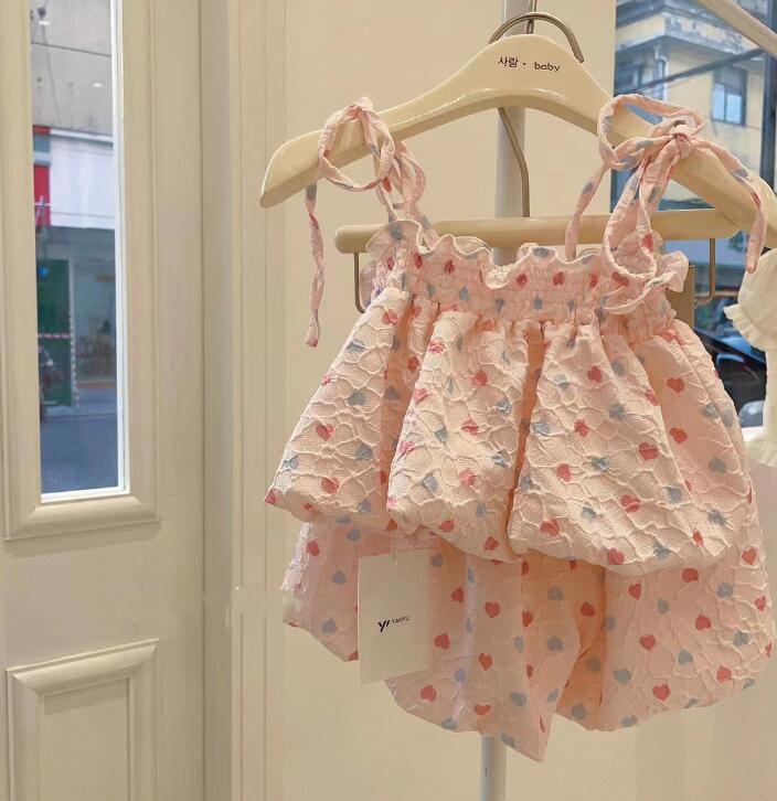 2023新品★子供服　トップス+ズボン　セットアップ★80-130cm★