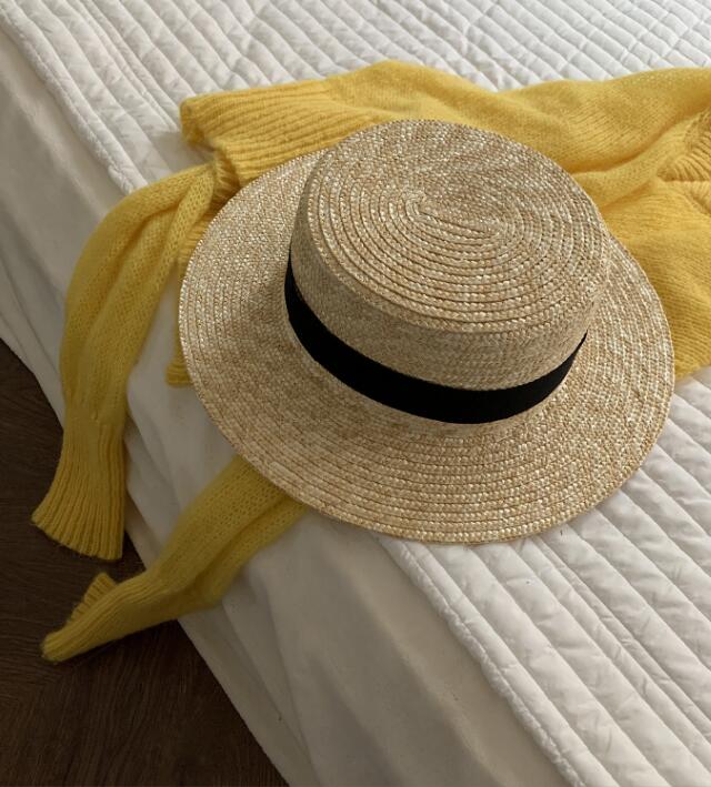 2023★韓国風★キャップ★日焼け止め★麦わら帽子★草編み帽子★レディース★2色