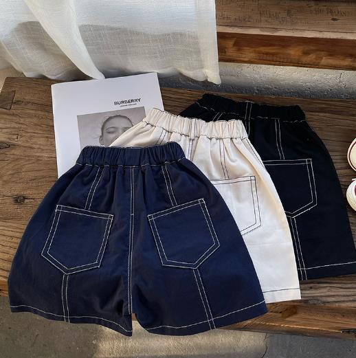 2023夏新品★子供服　ボトムス　ショートパンツ　90-140cm★3色