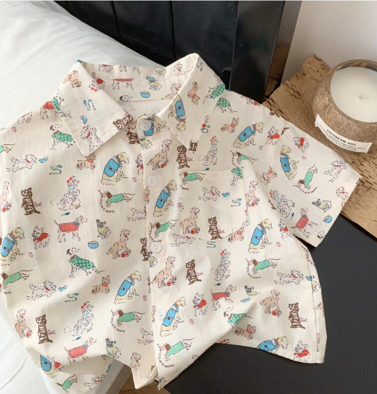 2023★春夏新作★韓国風子供服★シャツ★73-130CM