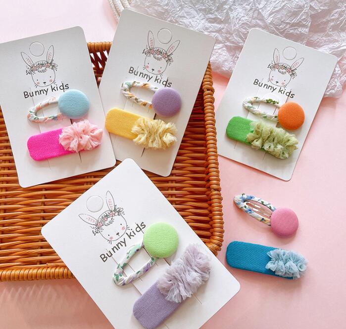 子供用★キッズ★髪飾り★まとめ髪用★ヘアアクセサリー★ヘアピン★2枚入り★多色