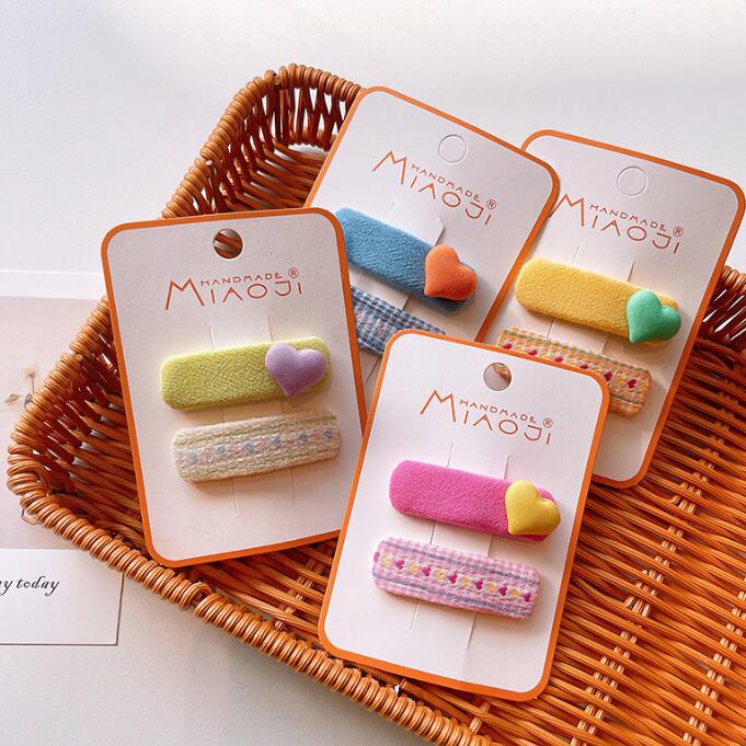 子供用★キッズ★髪飾り★まとめ髪用★ヘアアクセサリー★ヘアピン★2枚入り★多色