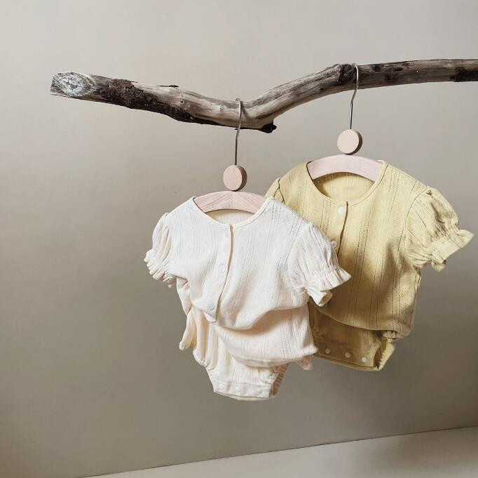 子供服★トップス+パンツ★セットアップ★韓国風子供服★ベビー★部屋着★2色★66-100CM