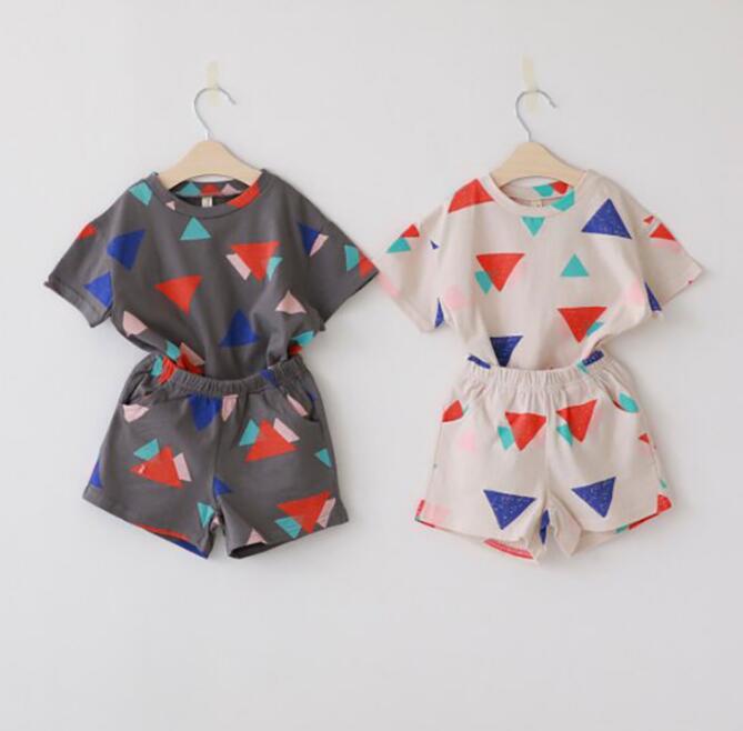 2023★春夏新作★韓国風子供服★トップス+ズボン2セット★2色80-130CM