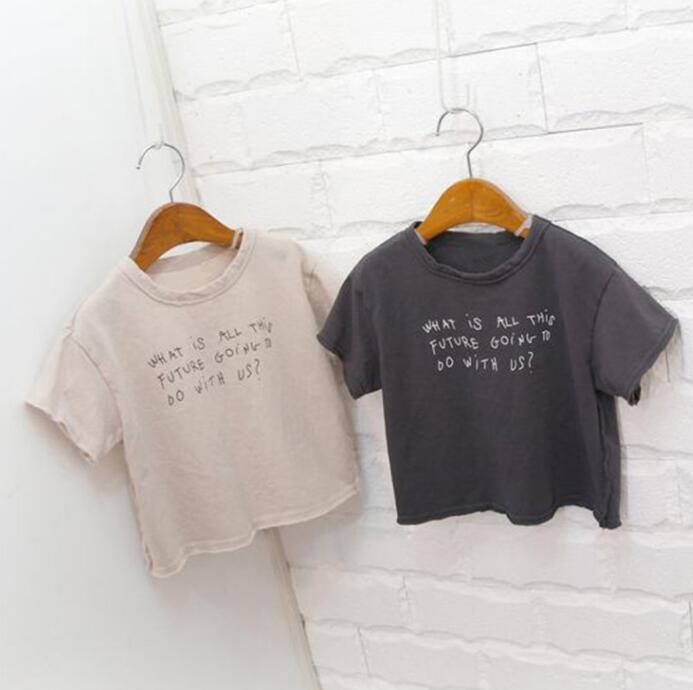 子供服★トップス★Tシャツ★韓国風子供服★キッズ★男女兼用★2色★80-130CM