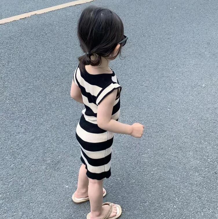 2023★春夏新作★韓国子供服★ワンピース★90-130CM