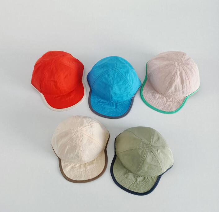子供用★帽子★キャップ★野球帽★ベビー★男女兼用★日焼け防止★薄手★5色