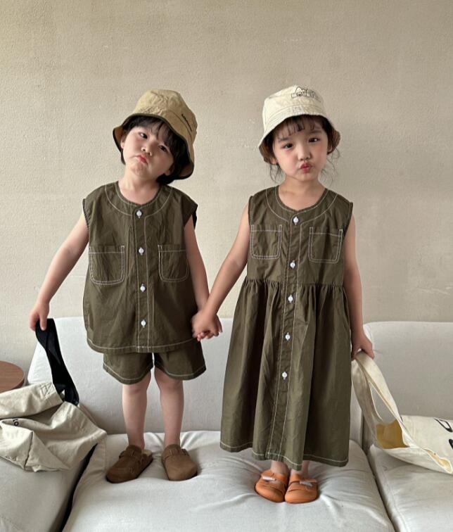 2023年新品★子供服　ワンピース&上下セット★80-150cm★