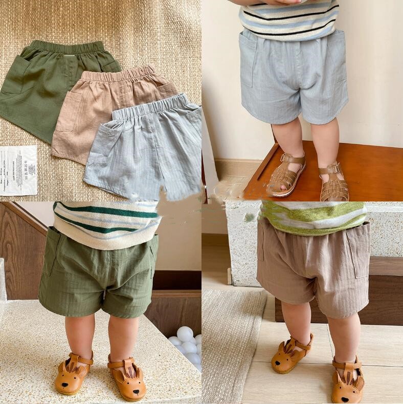 2023★春夏新作★韓国風子供服★ショートズボン★3色80-120CM