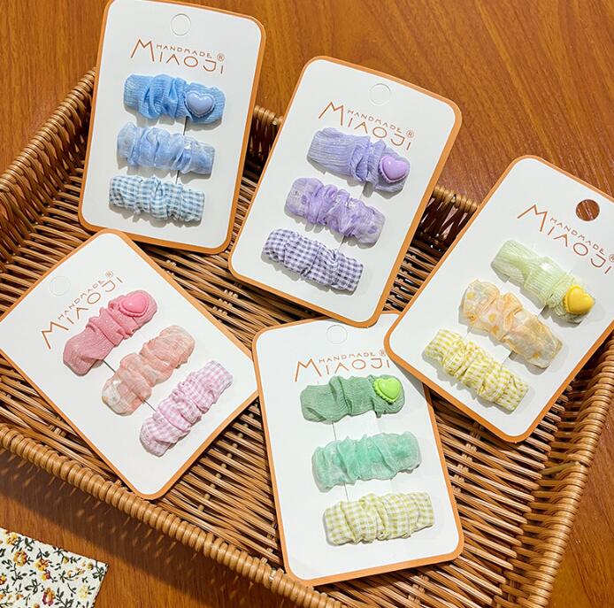 子供用★ヘアピン★髪飾り★まとめ髪用★ヘアアクセサリー★可愛い★3枚入り★多色